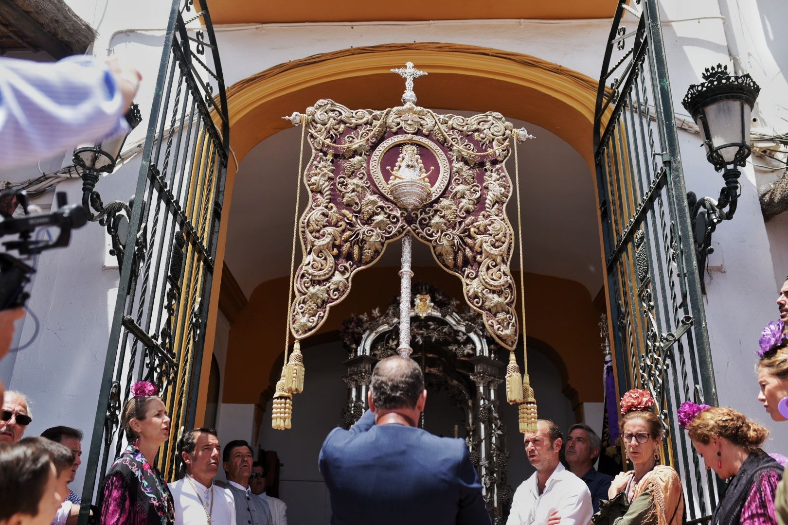 Domingo de Romería de la Hermandad de Jerez en El Rocío.