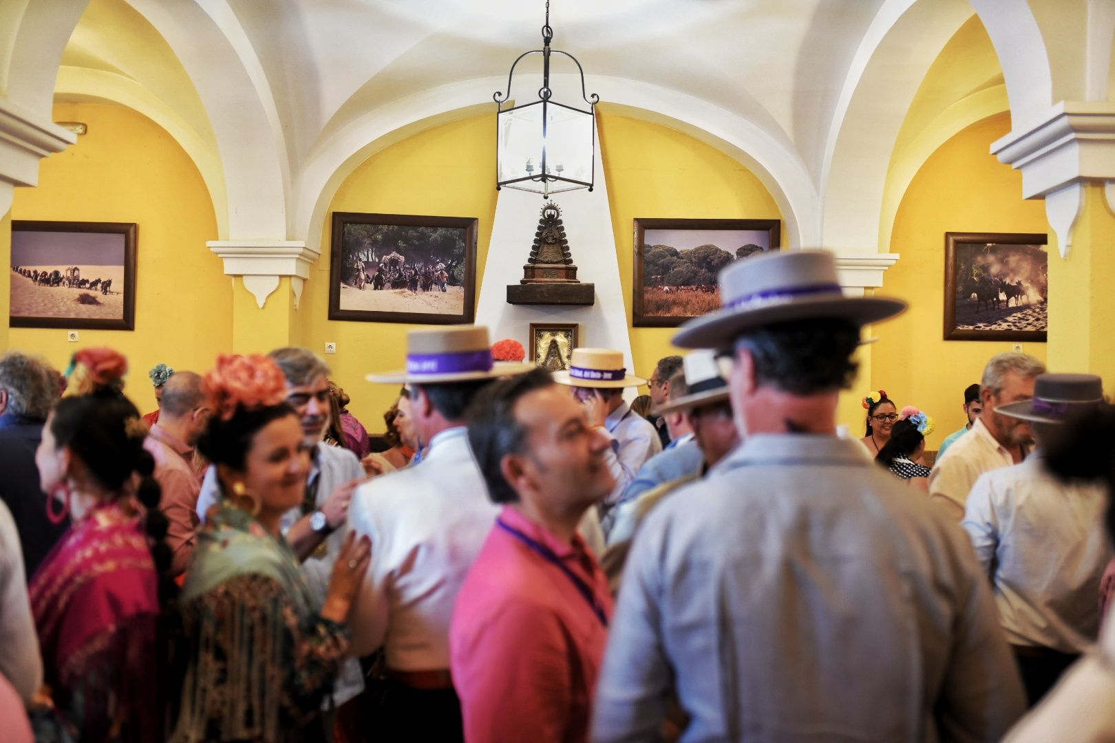 Domingo de Romería de la Hermandad de Jerez en El Rocío.