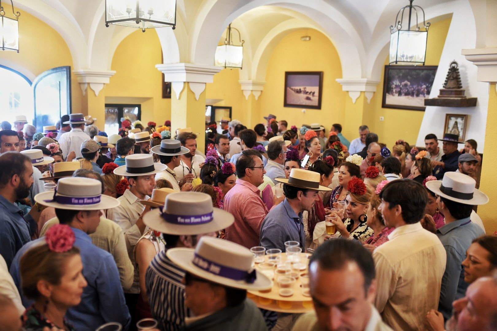 Domingo de Romería de la Hermandad de Jerez en El Rocío.