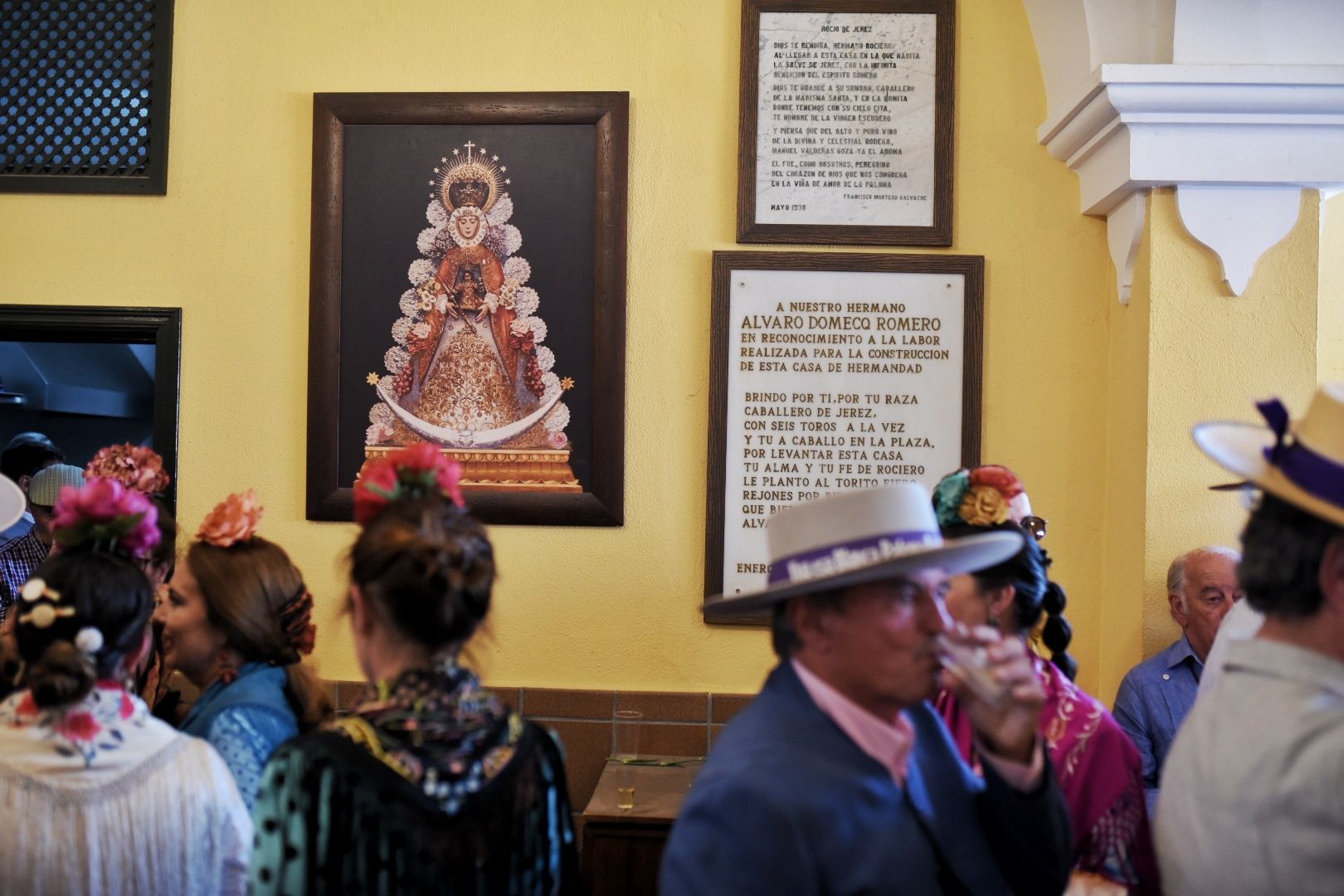 Domingo de Romería de la Hermandad de Jerez en El Rocío.