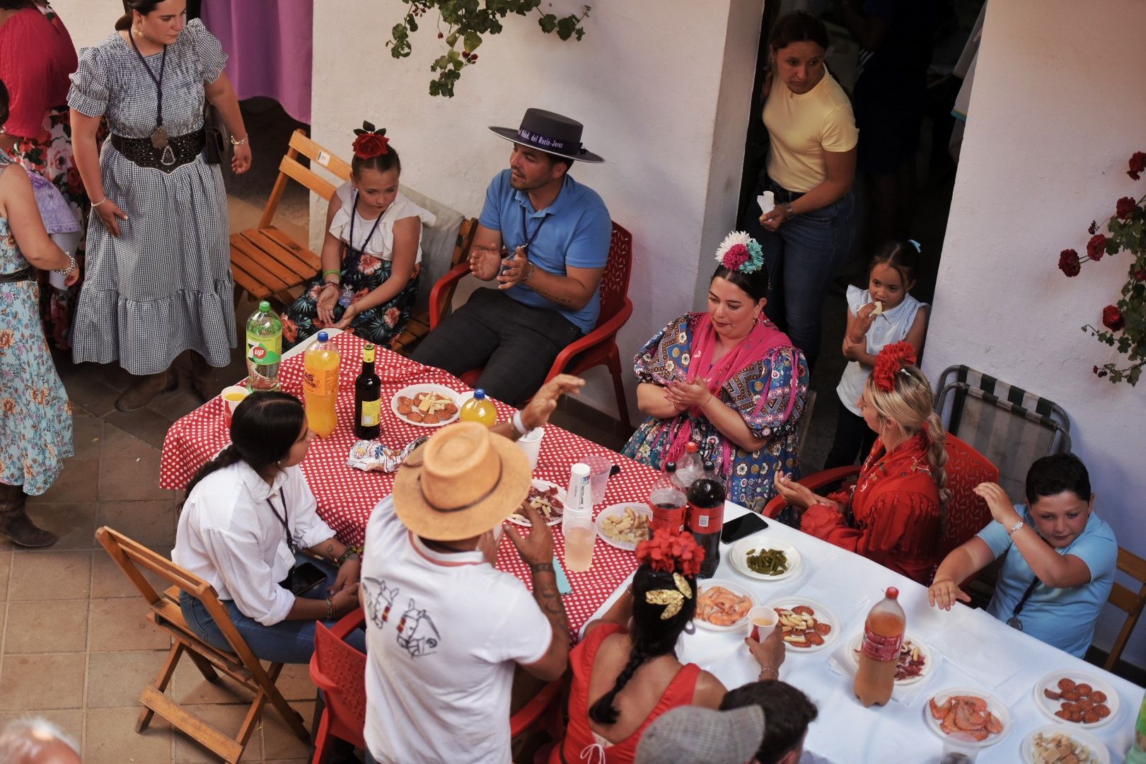 Domingo de Romería de la Hermandad de Jerez en El Rocío.