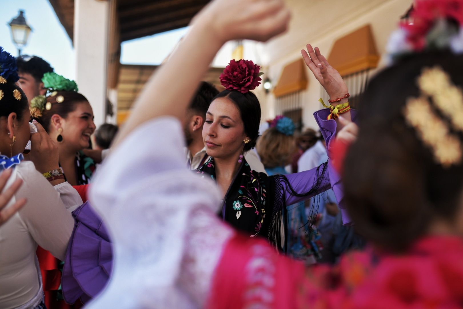 Domingo de Romería de la Hermandad de Jerez en El Rocío.