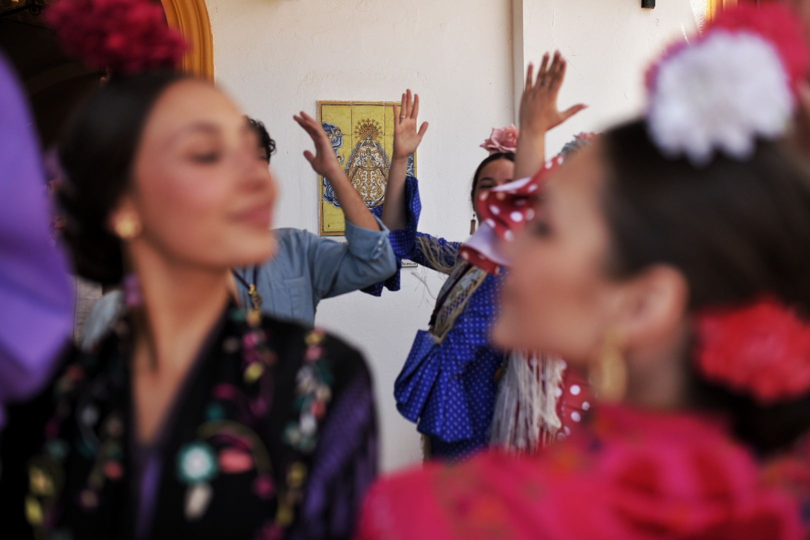 Domingo de Romería de la Hermandad de Jerez en El Rocío.
