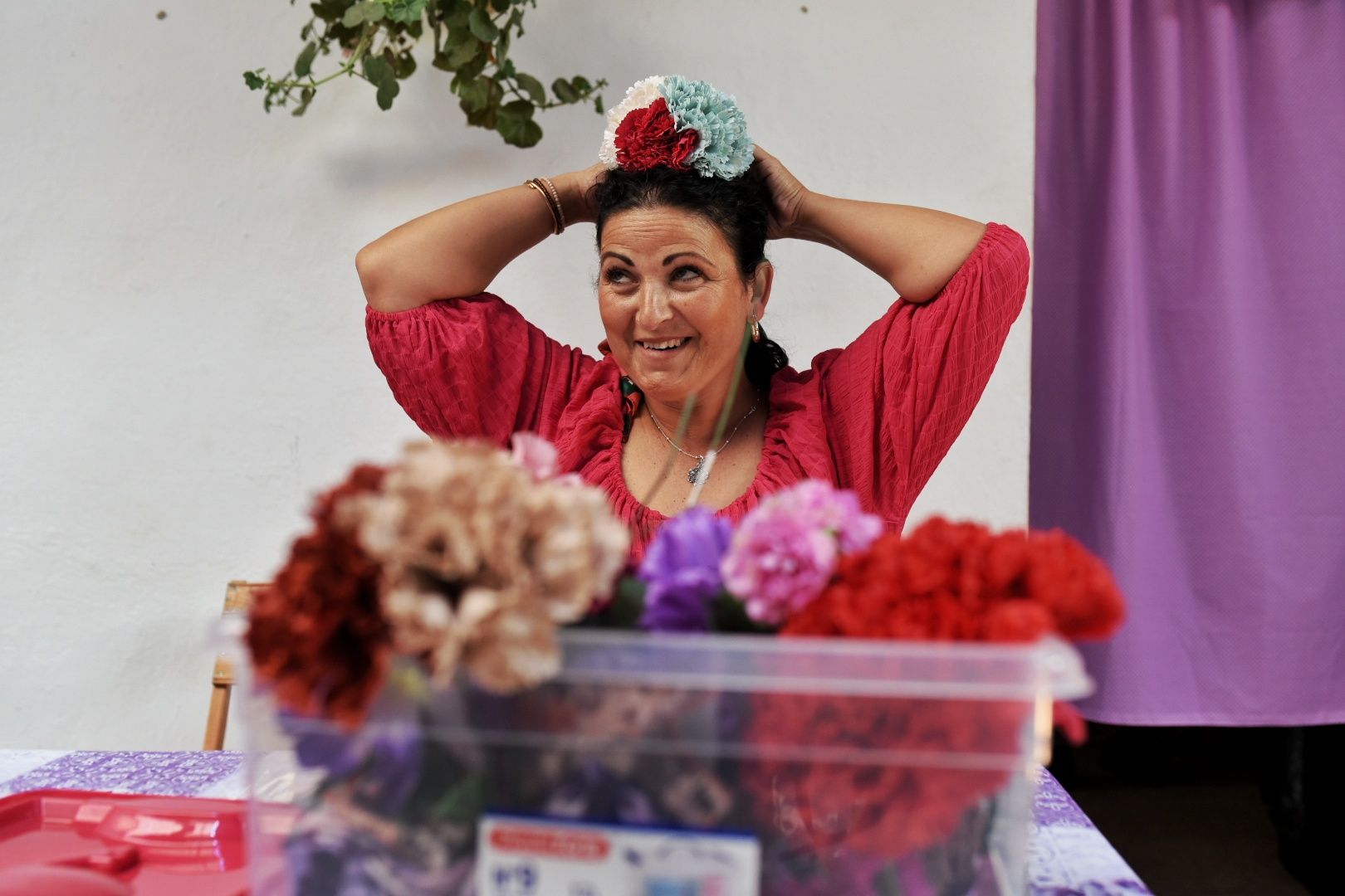Domingo de Romería de la Hermandad de Jerez en El Rocío.
