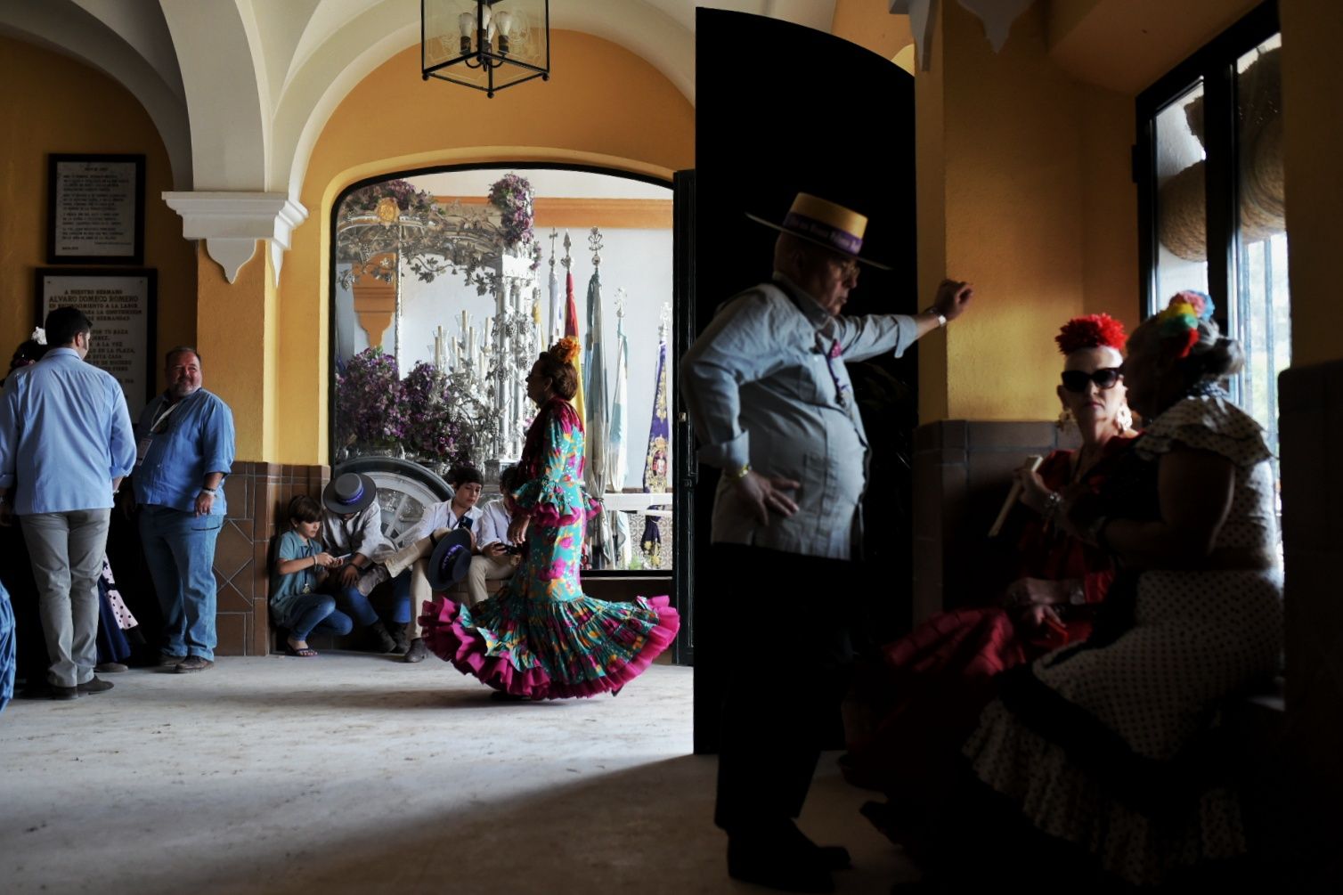 Domingo de Romería de la Hermandad de Jerez en El Rocío.