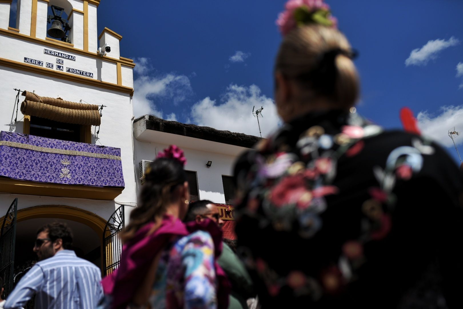Domingo de Romería de la Hermandad de Jerez en El Rocío.