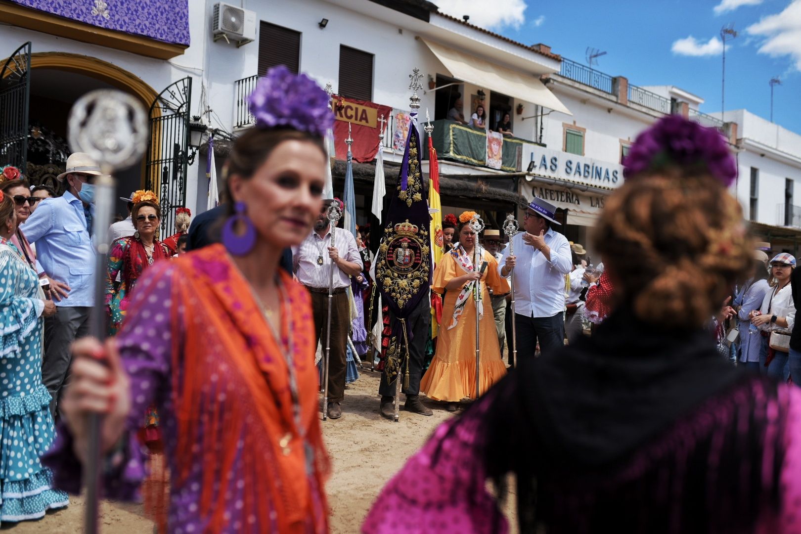 Domingo de Romería de la Hermandad de Jerez en El Rocío.