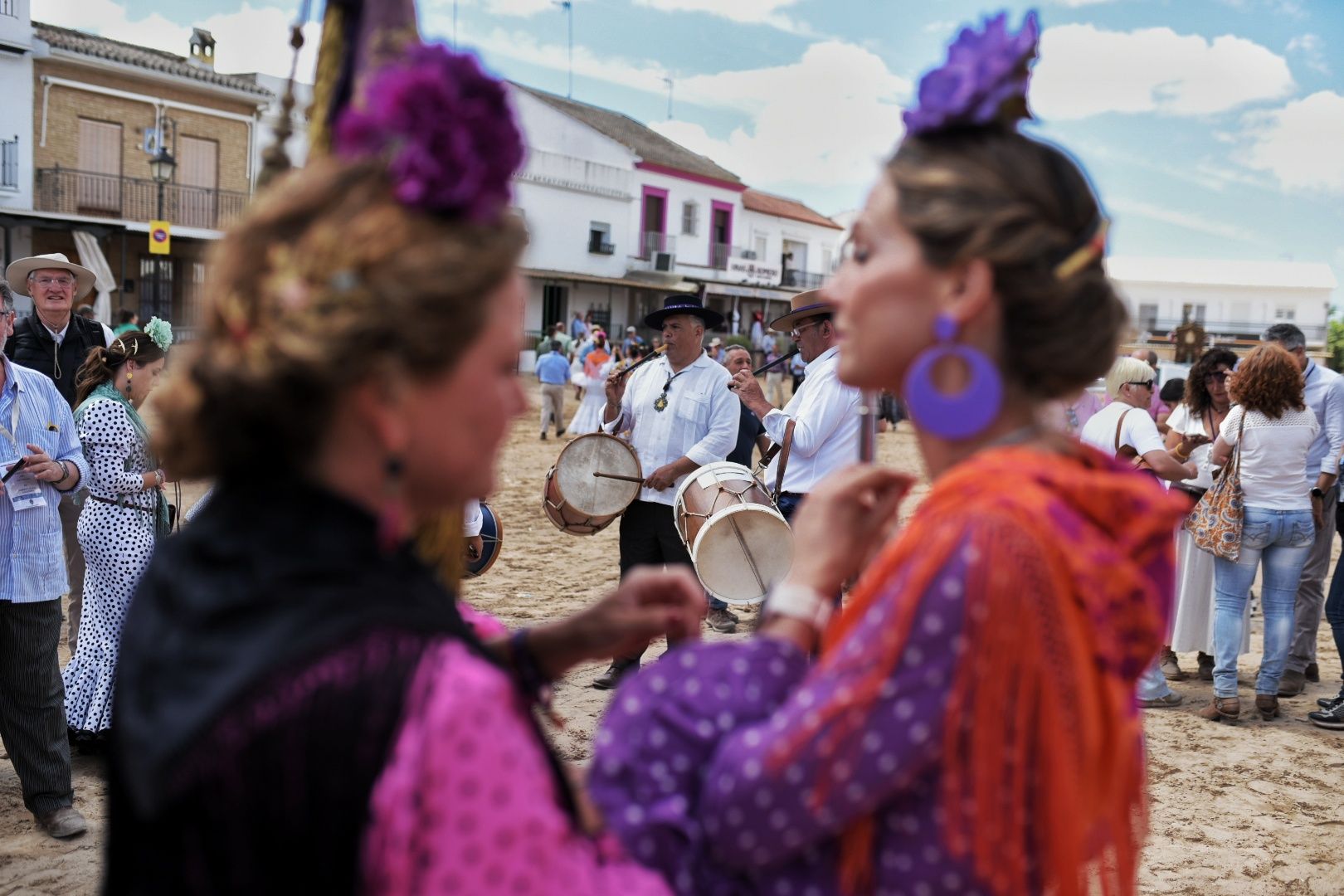 Domingo de Romería de la Hermandad de Jerez en El Rocío.