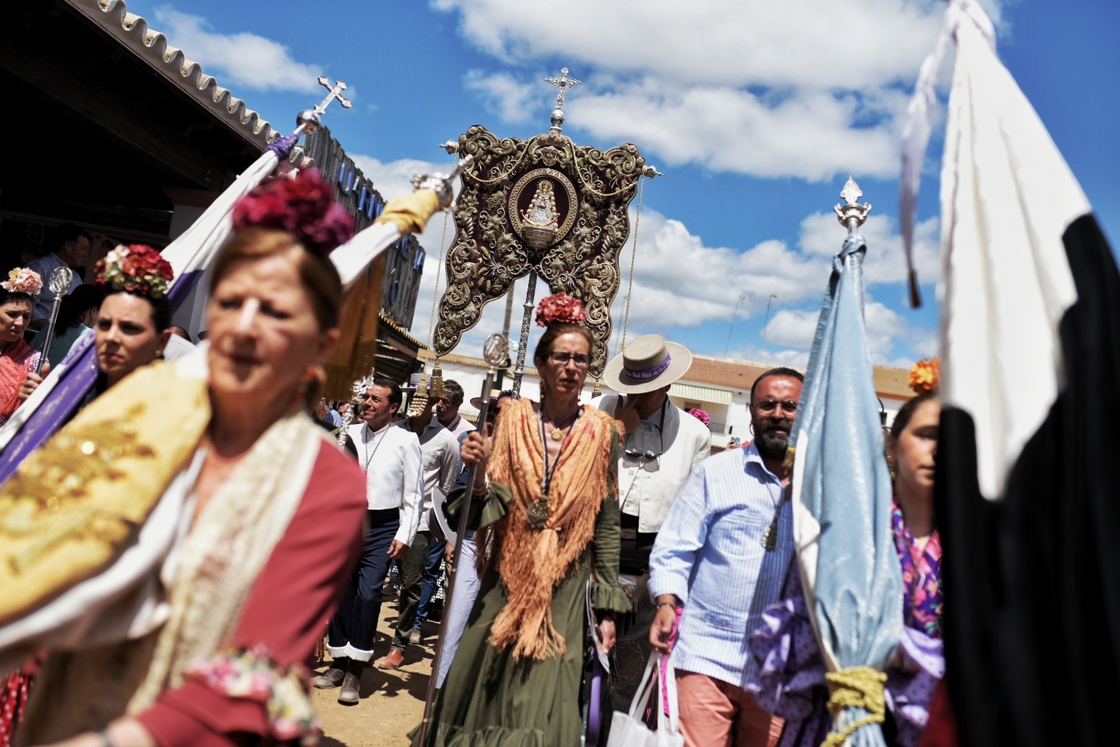 Domingo de Romería de la Hermandad de Jerez en El Rocío.