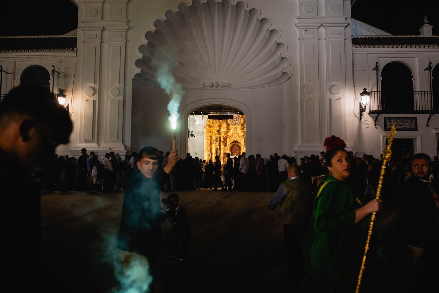 Así vive Almonte los previos a la salida de la Virgen del Rocío