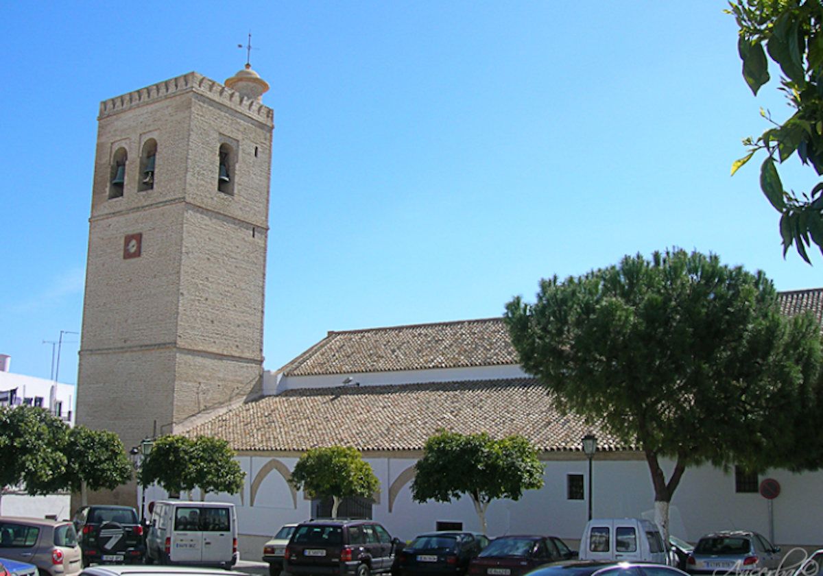 Parroquia de Santa María de la Asunción, en Alcalá del Río. FOTO: Revista de Estudios Ilipienses