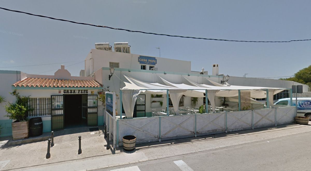 El restaurante Casa Pepe en una imagen de Google Maps.