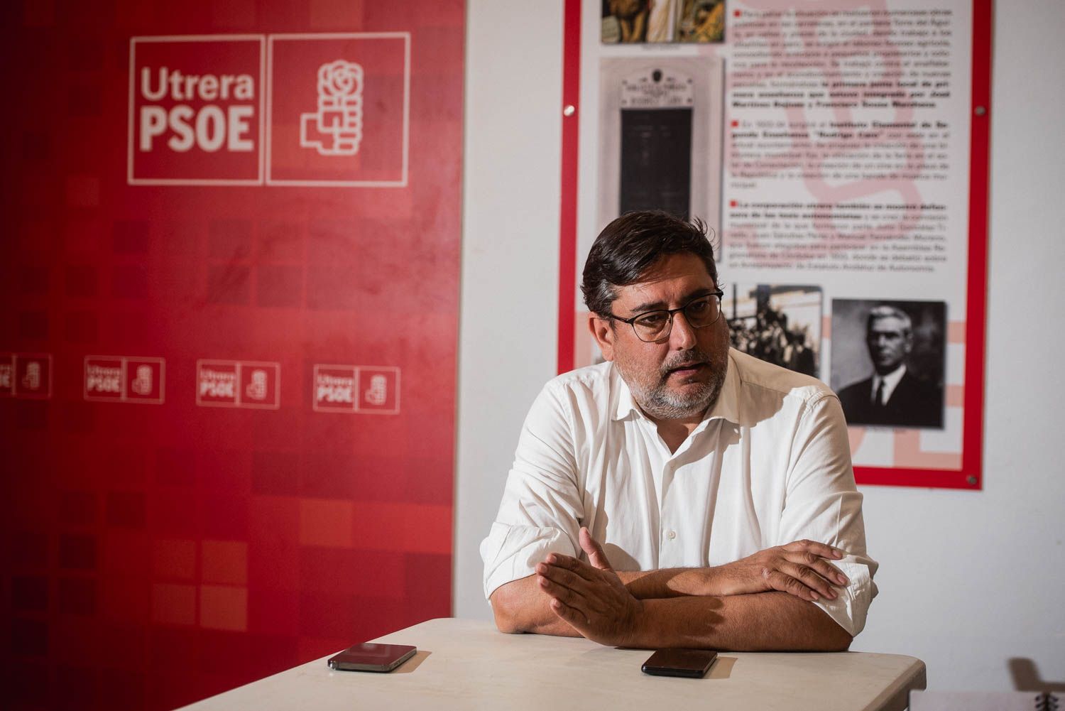 El socialista José María Villalobos, exalcalde de Utrera.