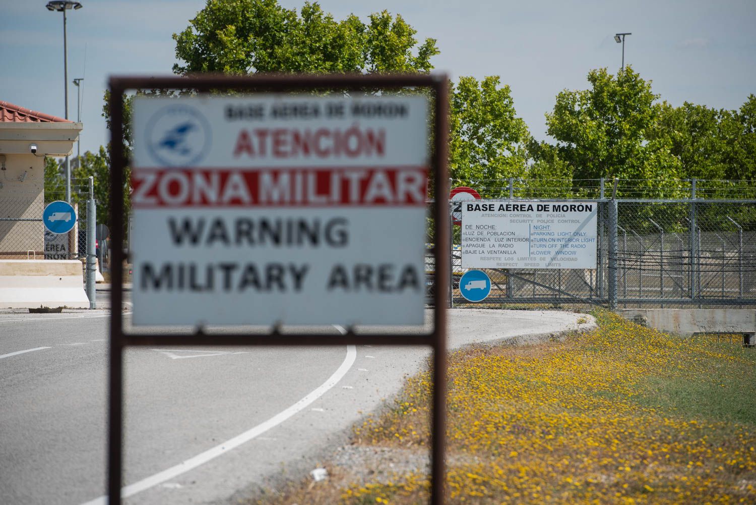 Base americana en Morón.