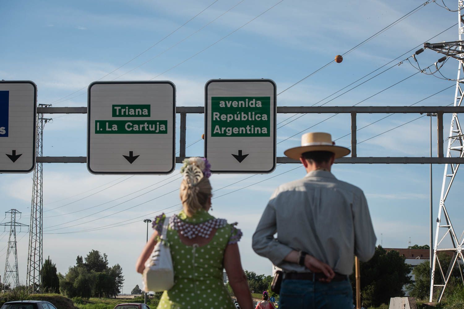 Llegada de la Hermandad del Rocío de Sevilla.