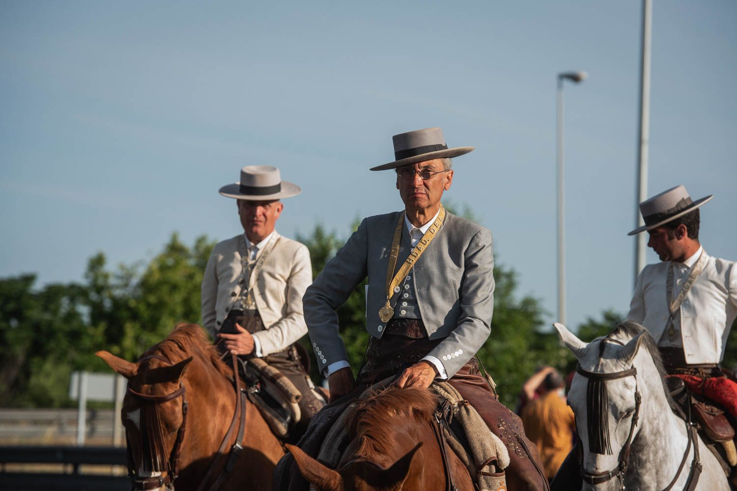 Llegada de la Hermandad del Rocío de Sevilla.