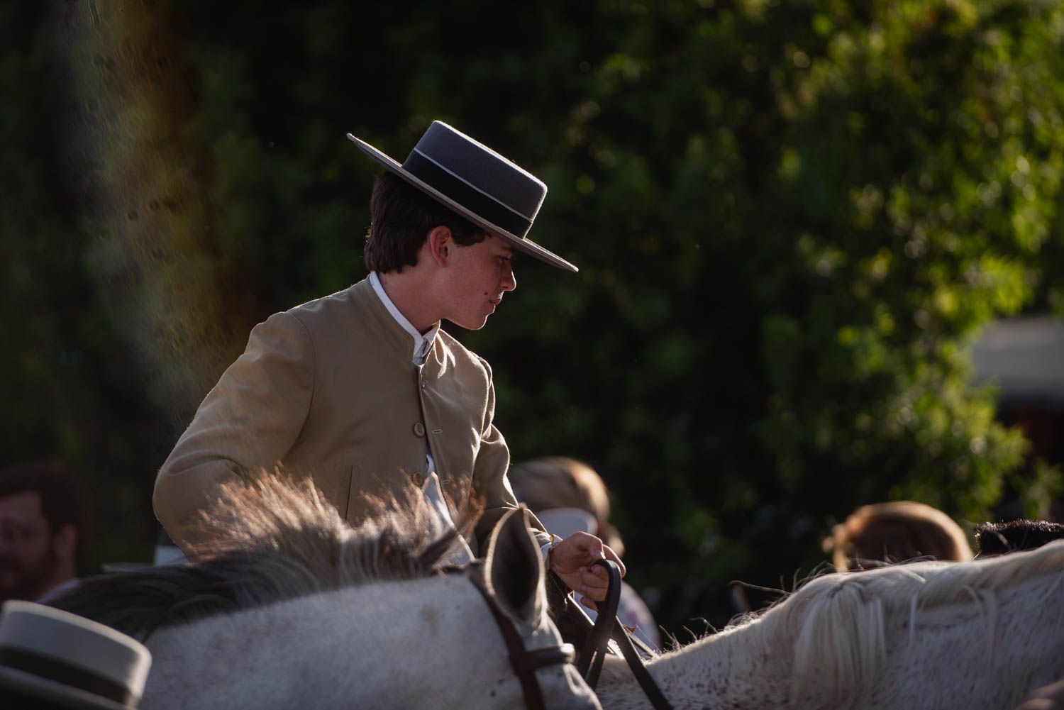 Llegada de la Hermandad del Rocío de Sevilla.