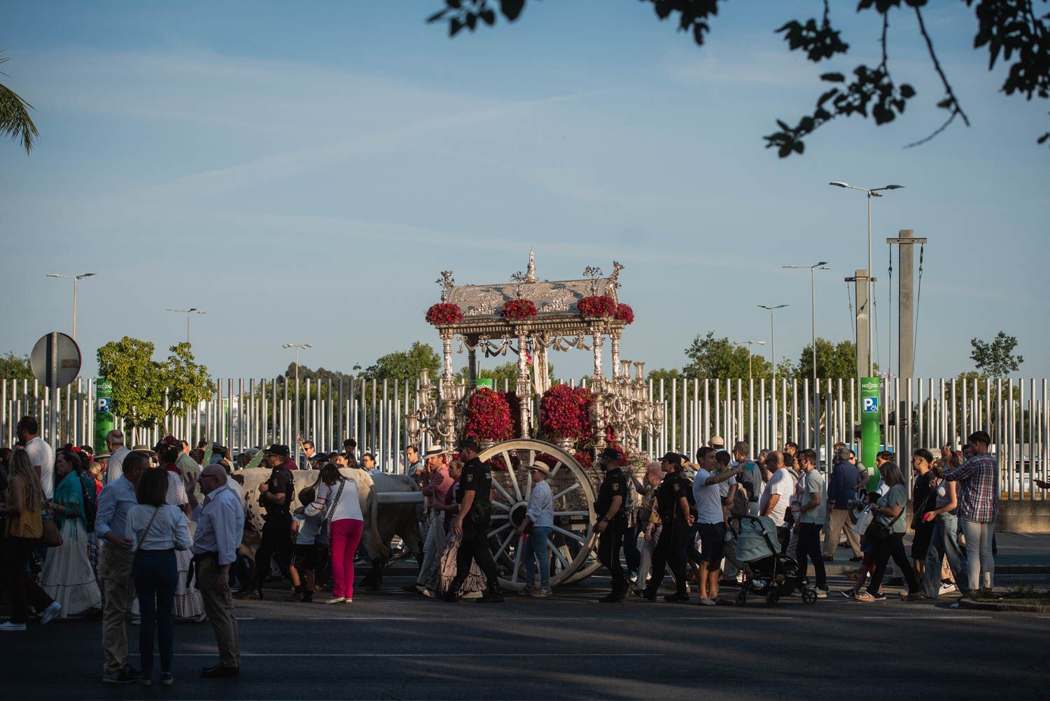 Una imagen de la Hermandad del Rocío de Sevilla.