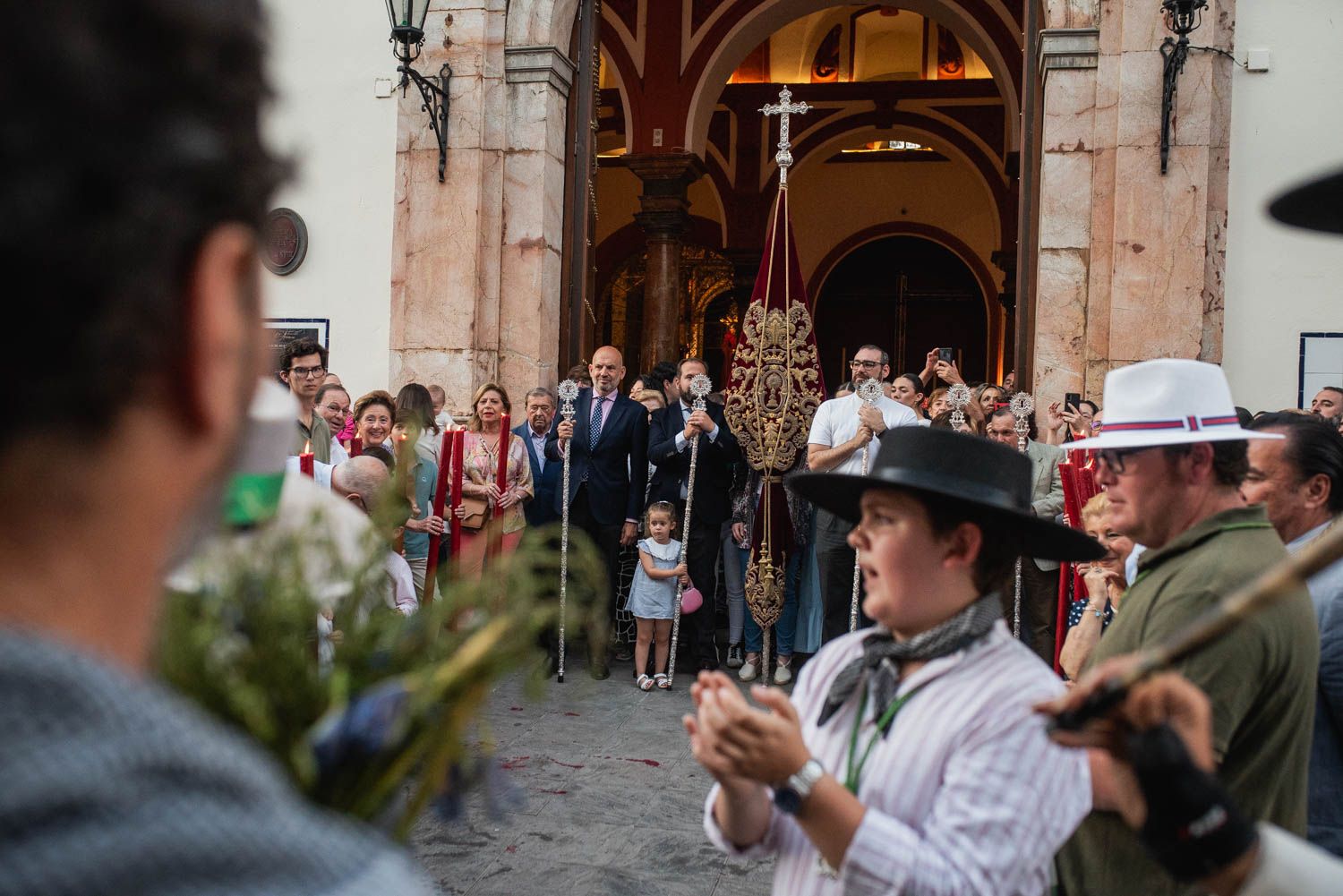 Llegada a Sevilla de la Hermandad de Triana.