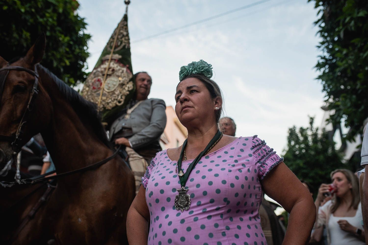 Llegada a Sevilla de la Hermandad de Triana.