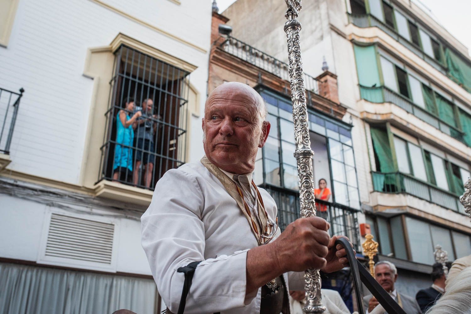 Llegada a Sevilla de la Hermandad de Triana.