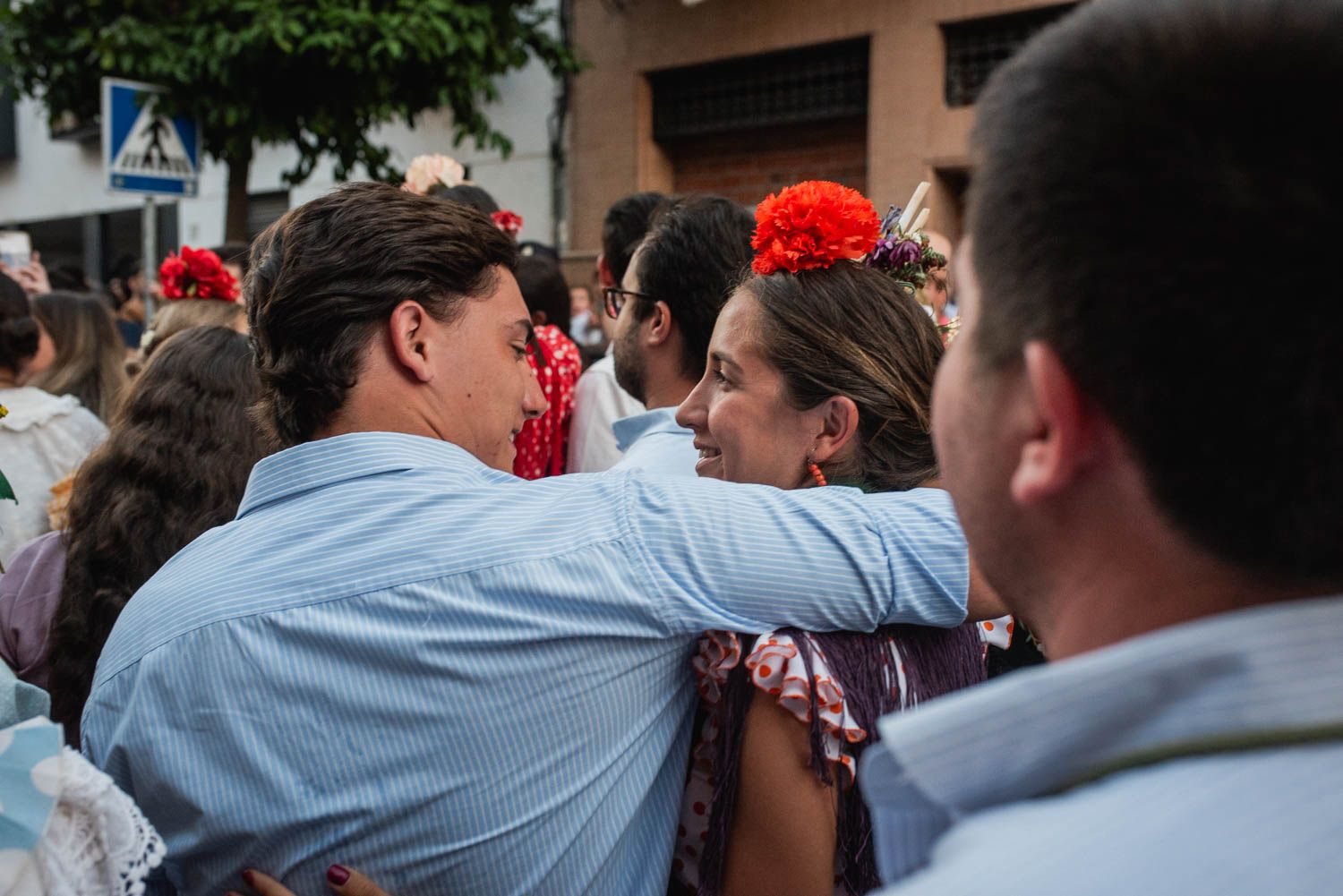 Llegada a Sevilla de la Hermandad de Triana.