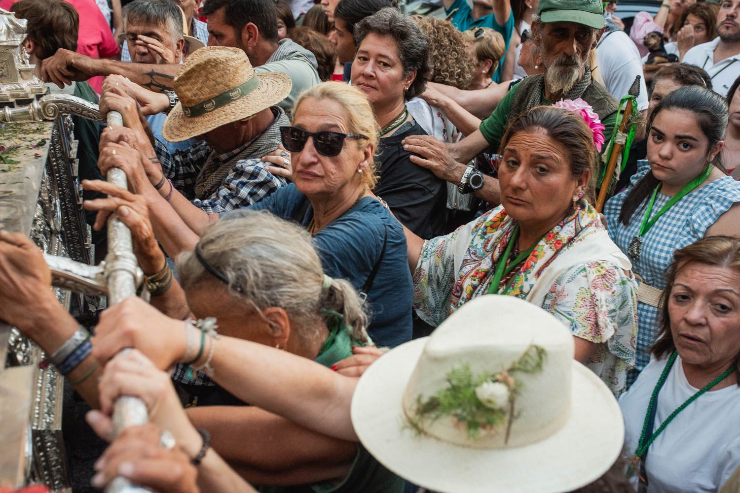 Llegada a Sevilla de la Hermandad de Triana.