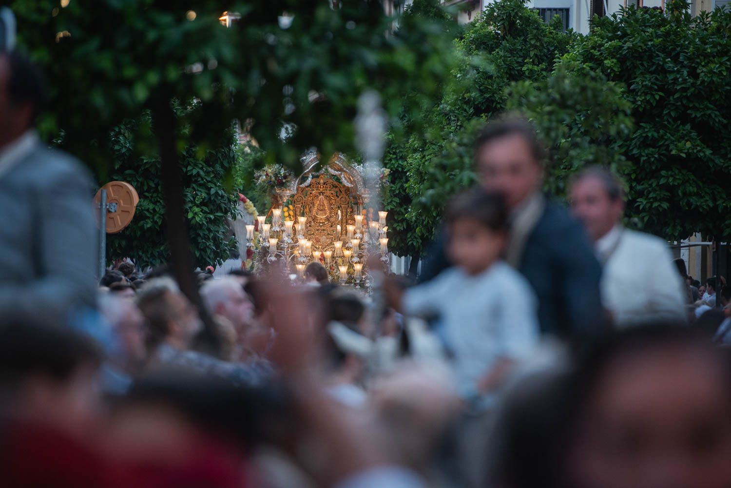 Llegada a Sevilla de la Hermandad de Triana.