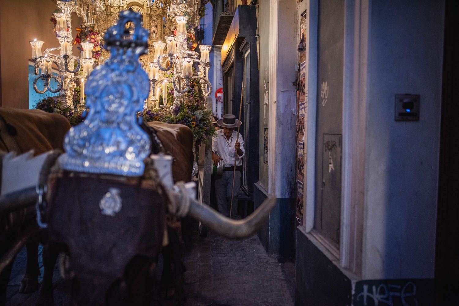 Llegada a Sevilla de la Hermandad de La Macarena.