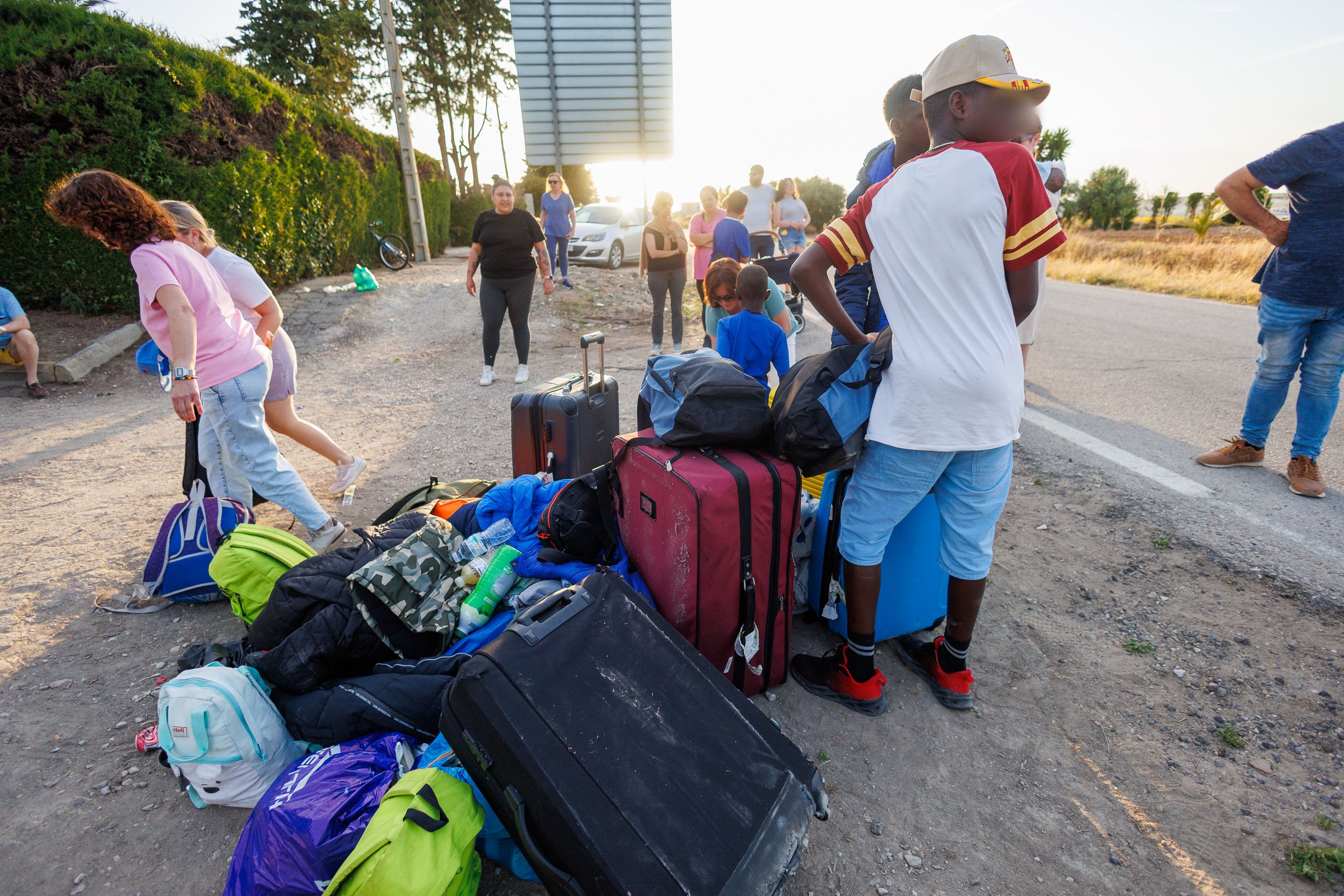 Imagen del centro de migrantes de Cuartillos.