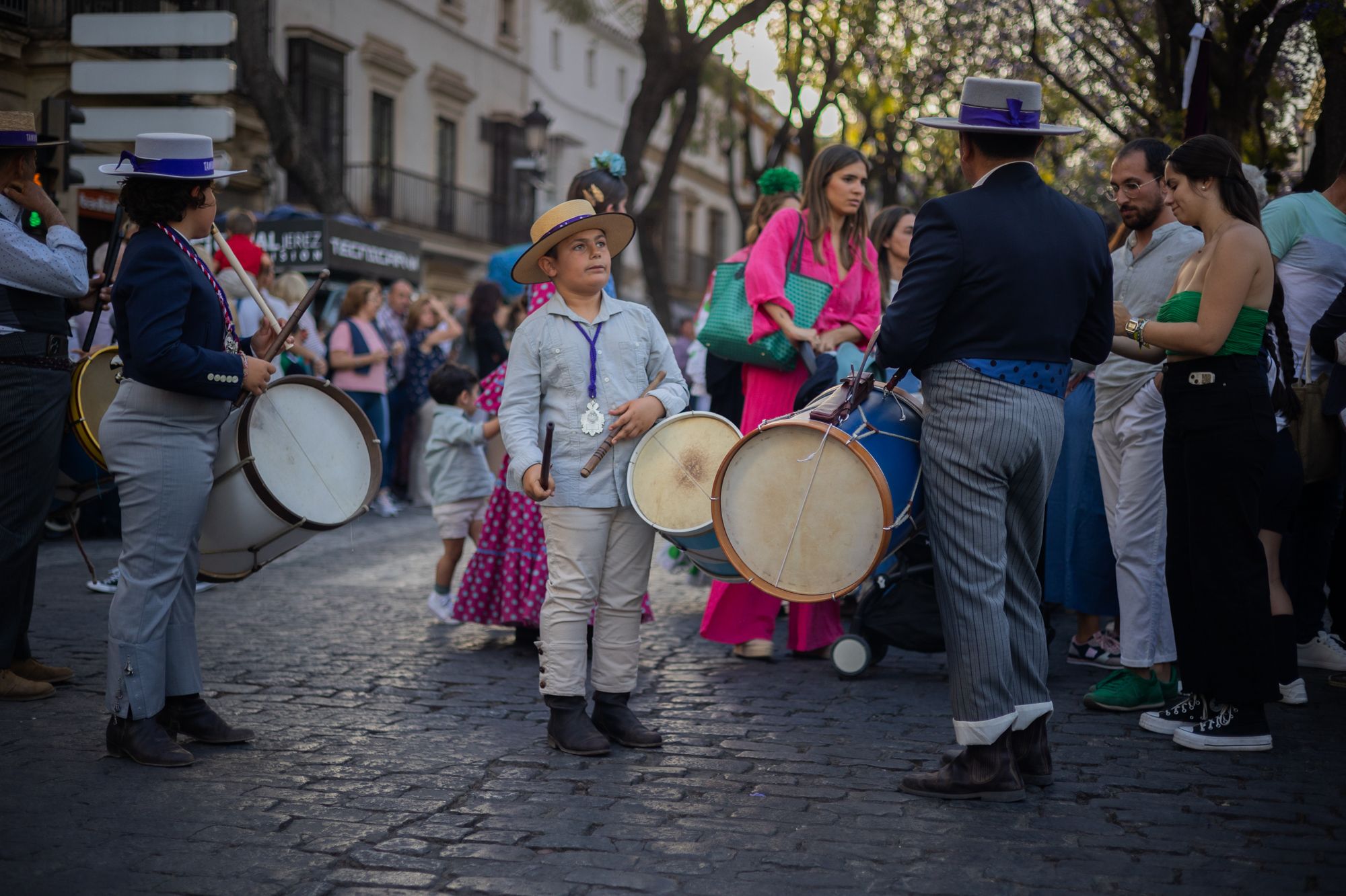 Así ha sido la llegada de la hermandad del Rocío a Jerez