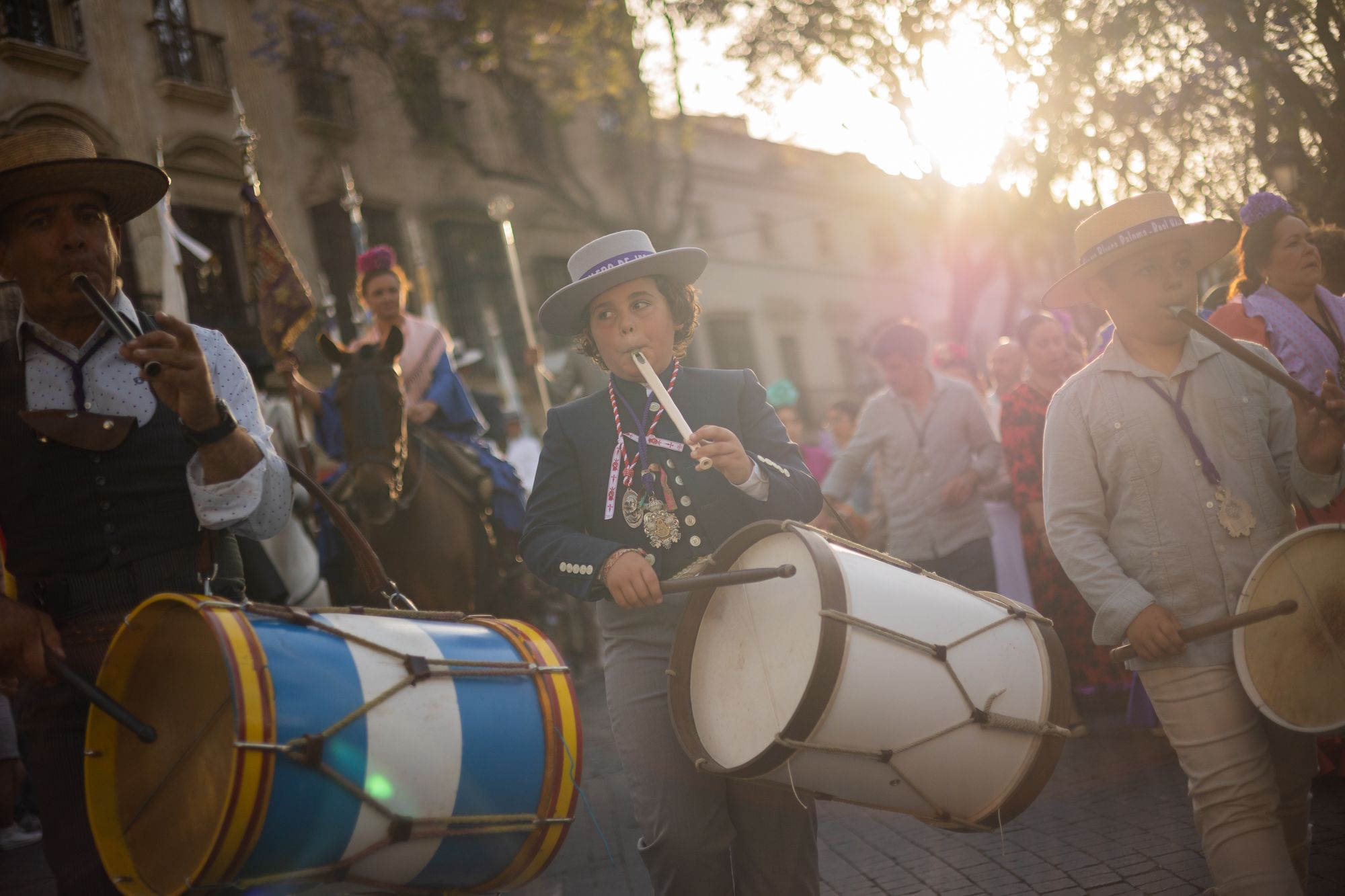 Así ha sido la llegada de la hermandad del Rocío a Jerez