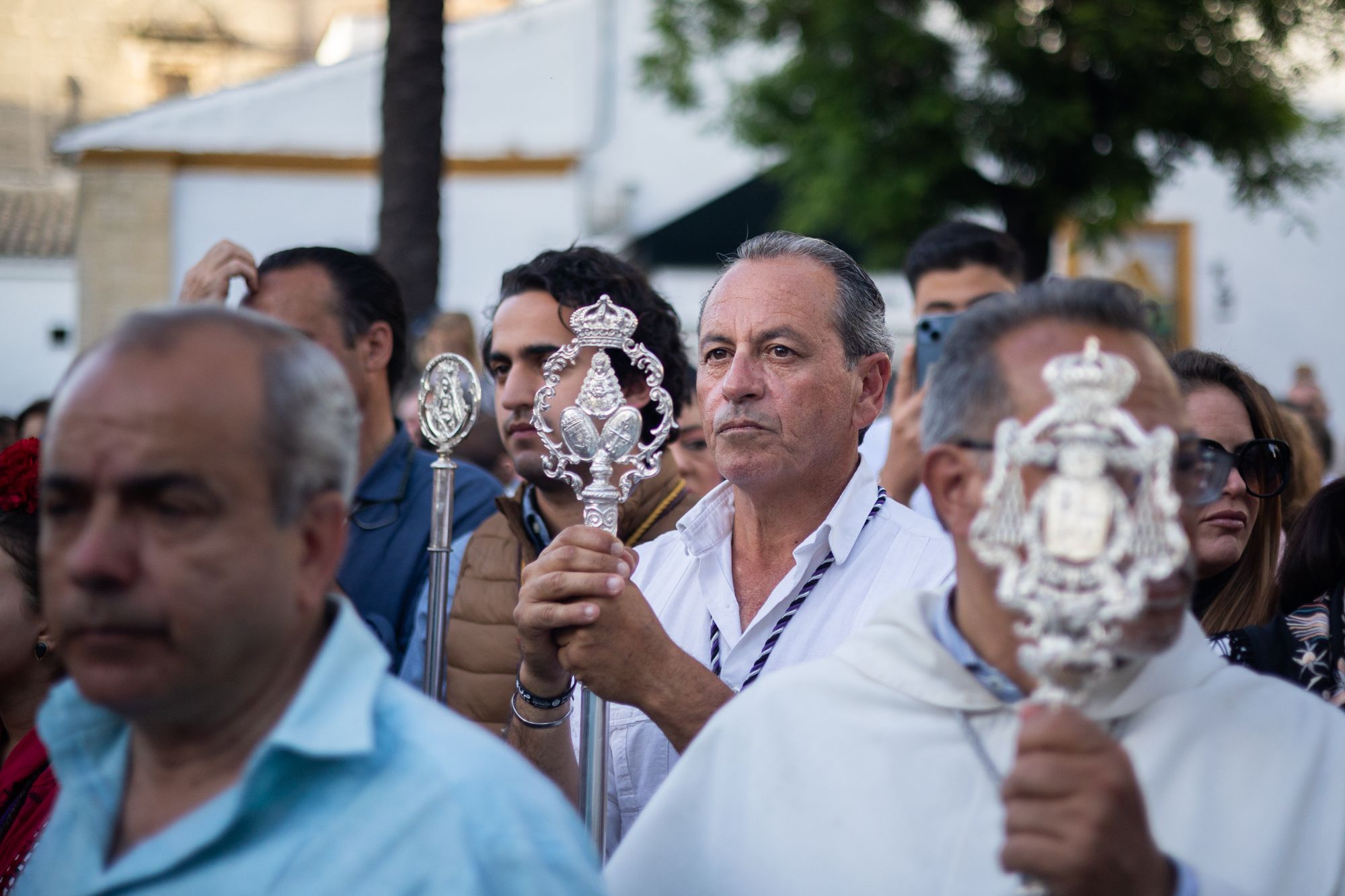 Así ha sido la llegada de la hermandad del Rocío a Jerez