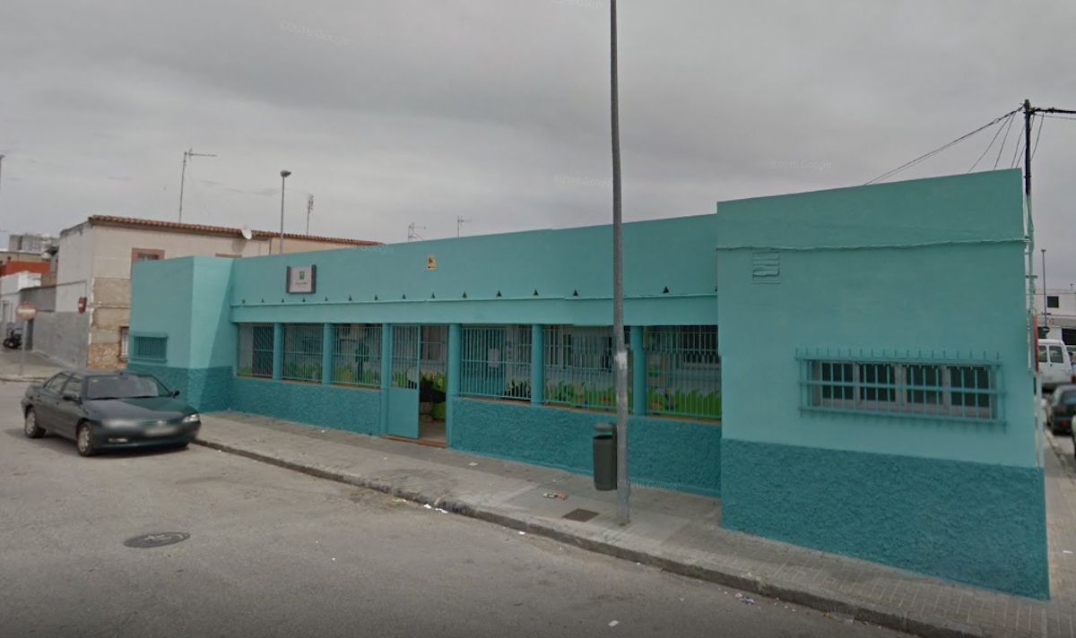 Escuela Infantil Virgen del Valle en Jerez, en una imagen de Google Maps.