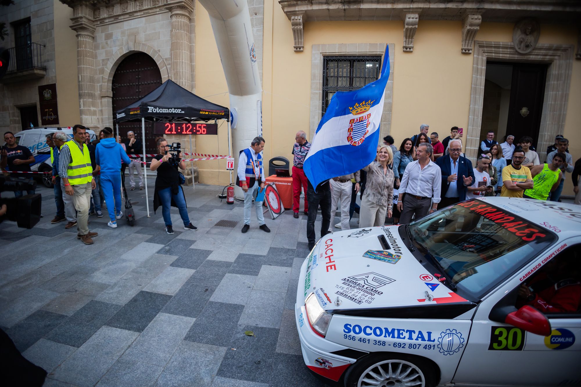 Así has sido la salida del Rally ciudad de Jerez 2024