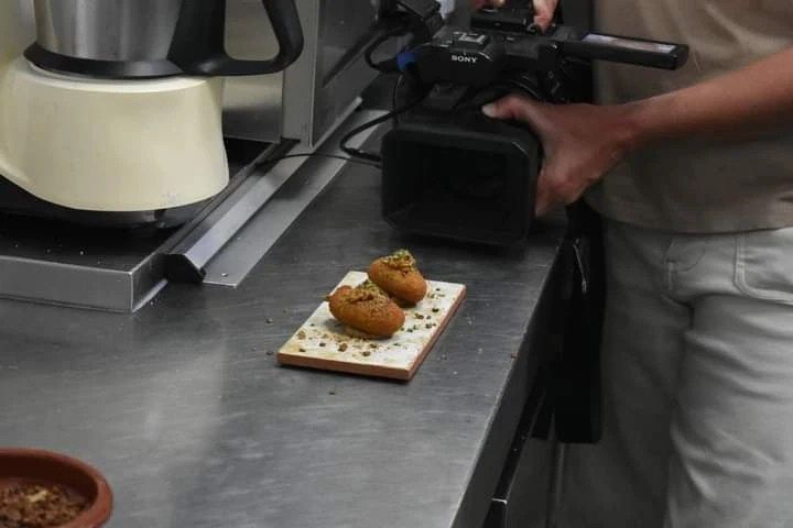 La croqueta de lentejas con chorizo de La Ceterilla, en una imagen publicada en sus redes sociales.