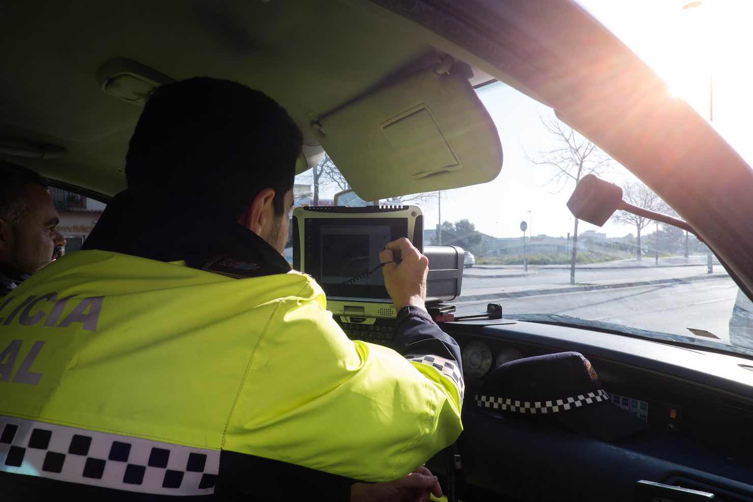 Un radar móvil, en una imagen retrospectiva.