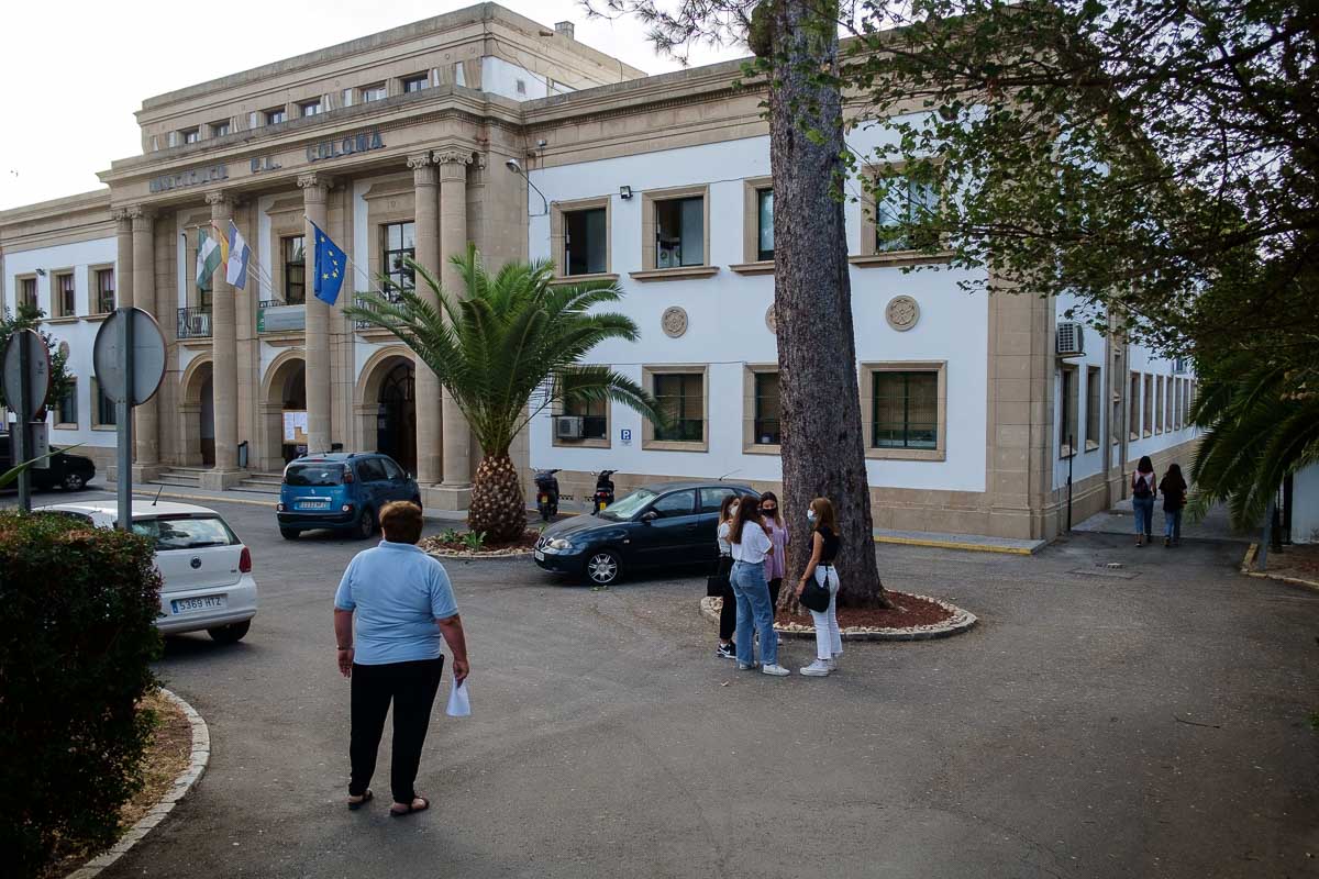 El IES Coloma, en el pasado inicio de curso.