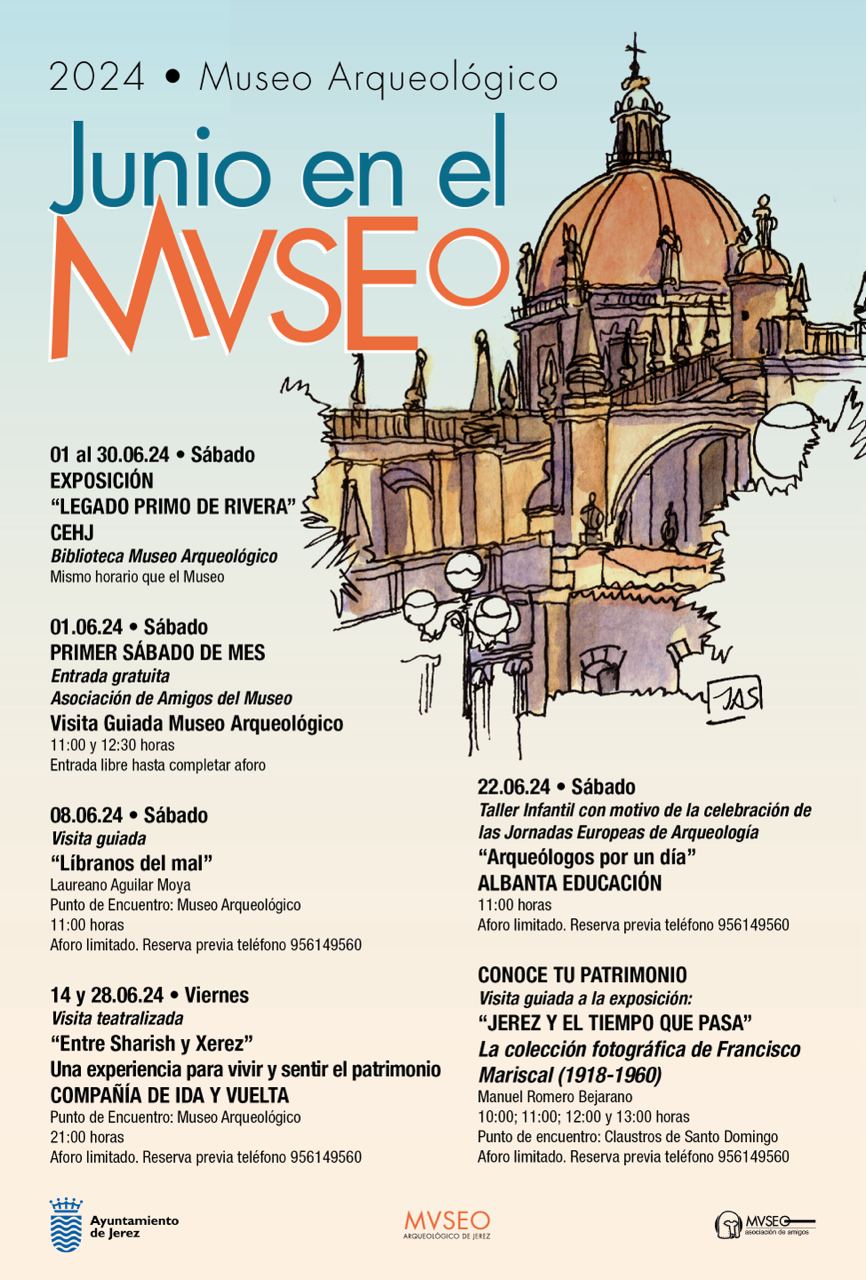 Cartel con la programación completa.