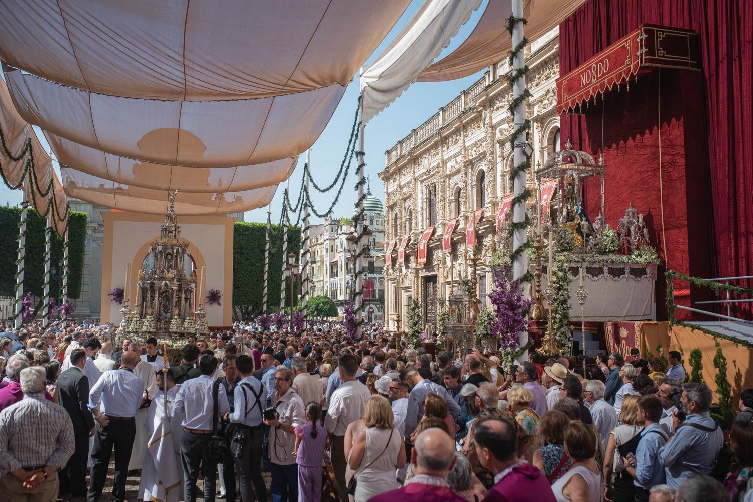 Las imágenes del Corpus 2024 en Sevilla