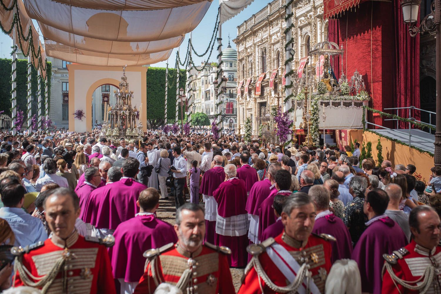 Las imágenes del Corpus 2024 en Sevilla