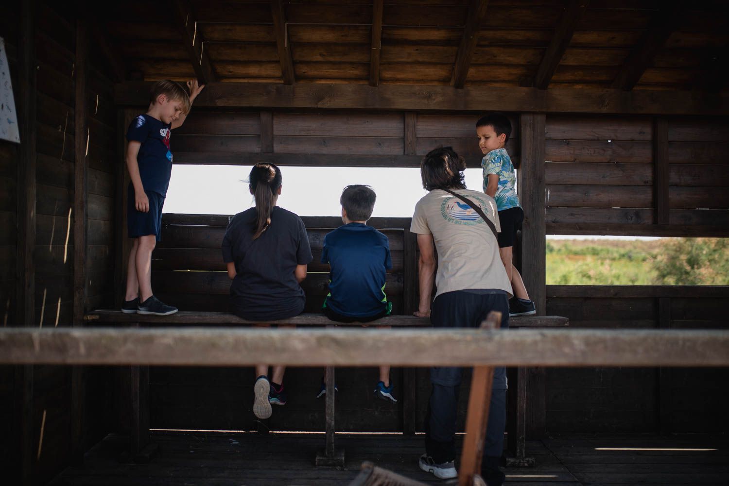Educación medioambiental en El Cerro de las Cigüeñas, uno de los humedales que rodea a Los Palacios.