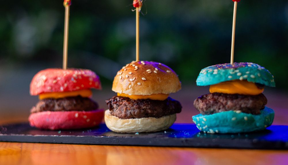 Hamburguesas en el gastrobar Palique. 