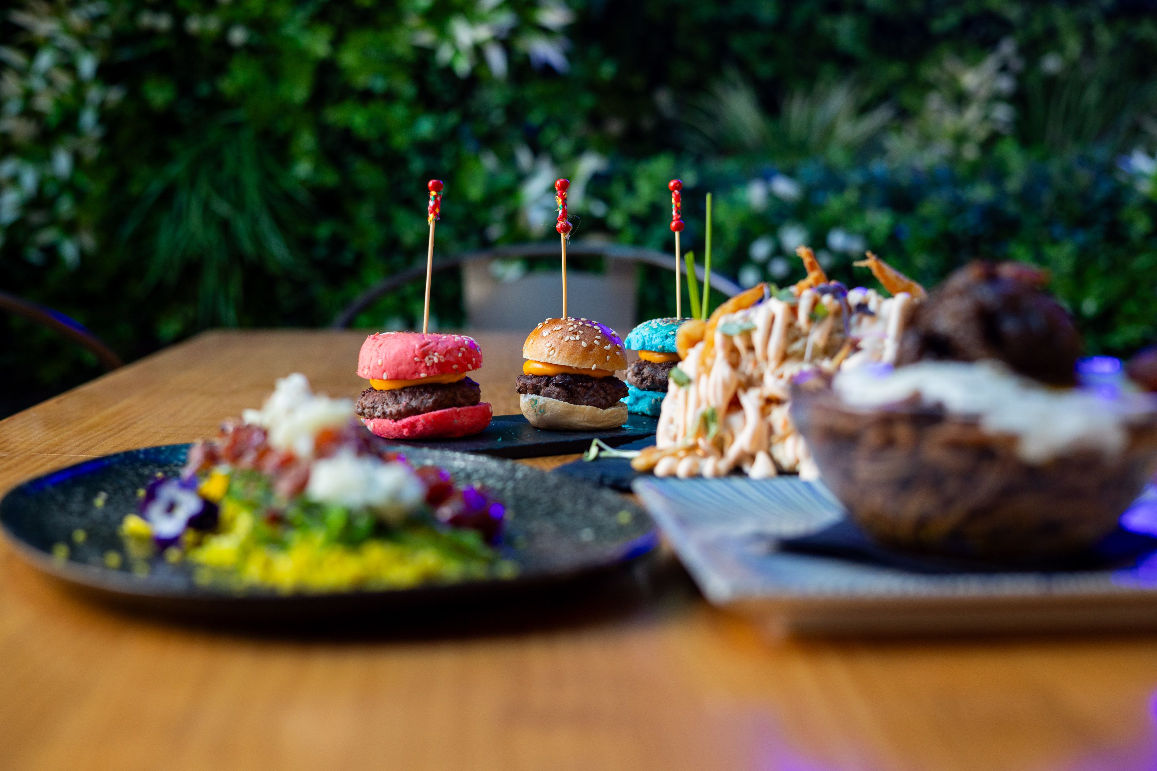 Platos en el gastrobar Palique, situado en el centro de Jerez.