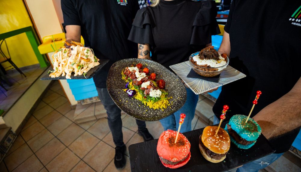 Algunos de los platos de Palique, restaurante ubicado en Jerez.