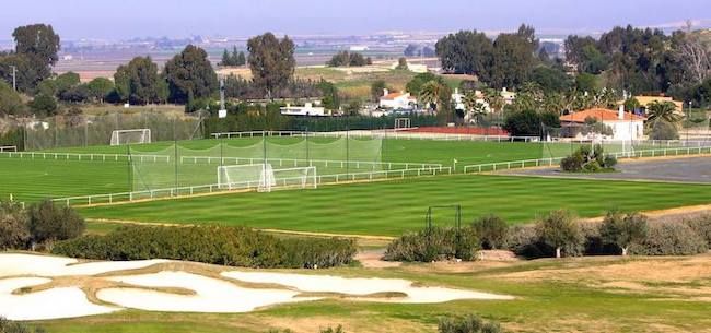 Campos de fútbol de Montecastillo, en una imagen de archivo.