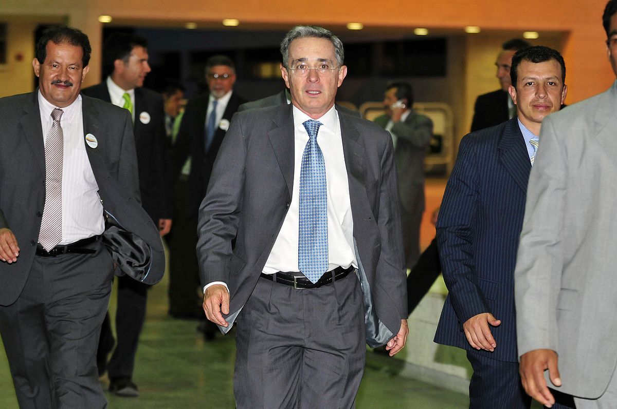 Álvaro Uribe, presidente de Colombia, en una imagen de archivo. FOTO: CIAT
