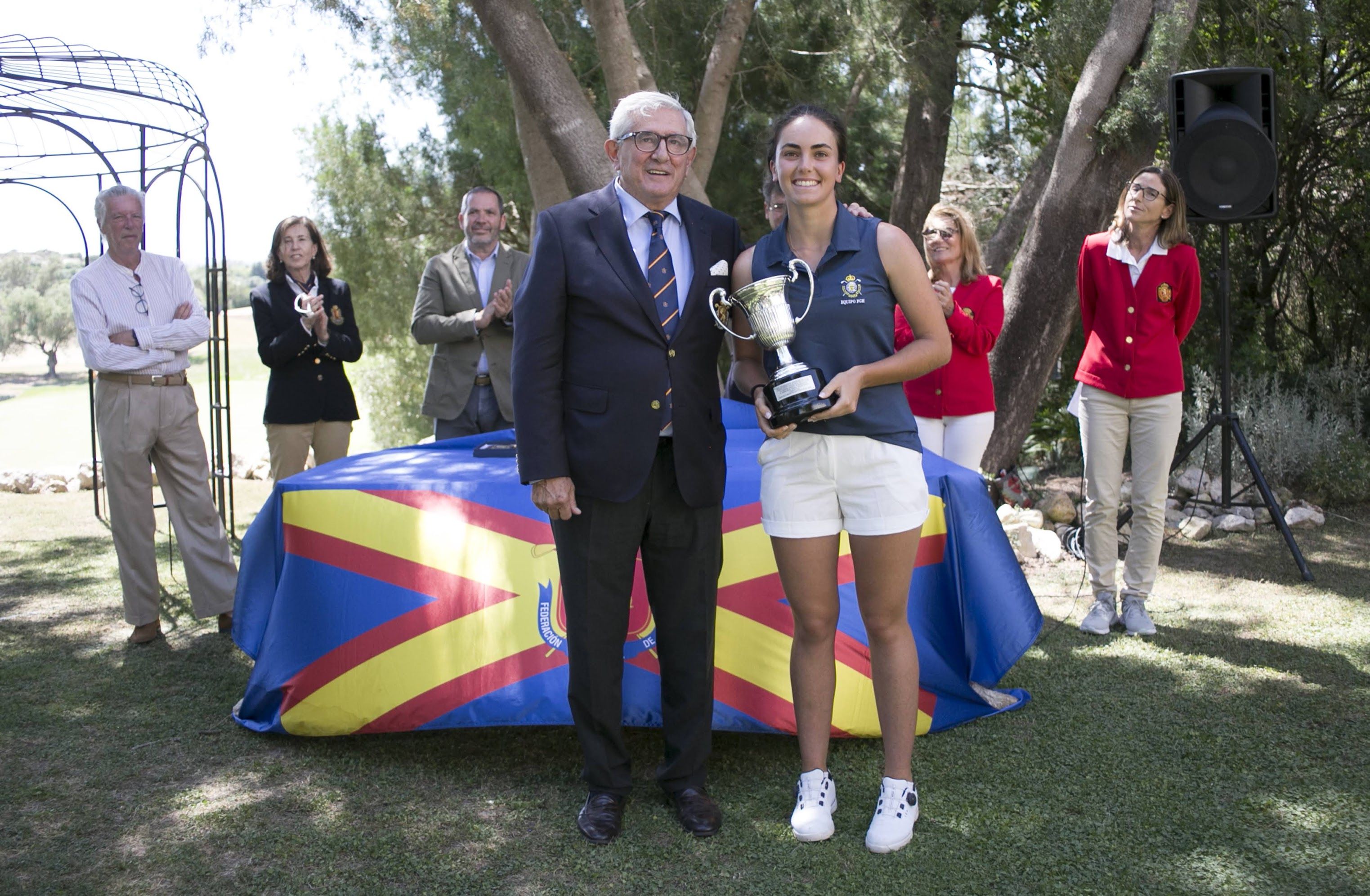 Andrea Revuelta, suma y sigue en Jerez: apasionante Campeonato de España Femenino 2024 en Montecastillo.