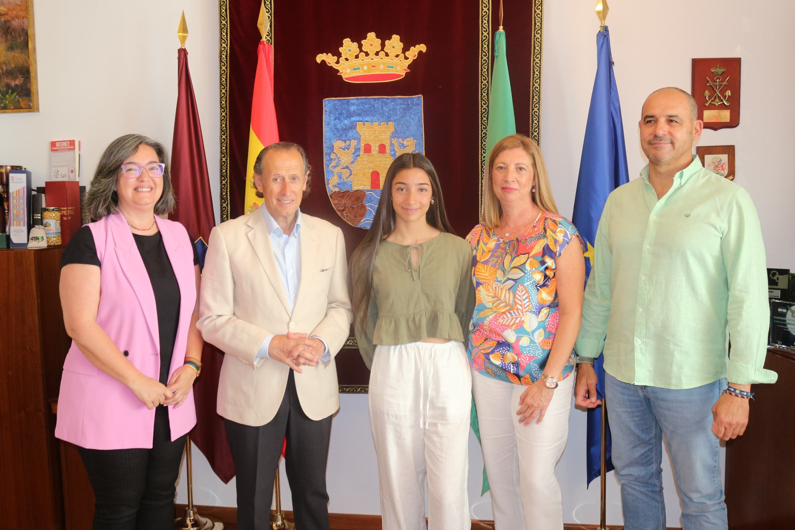 La estudiante chiclanera Adriana Rodríguez estudiará en Canadá.