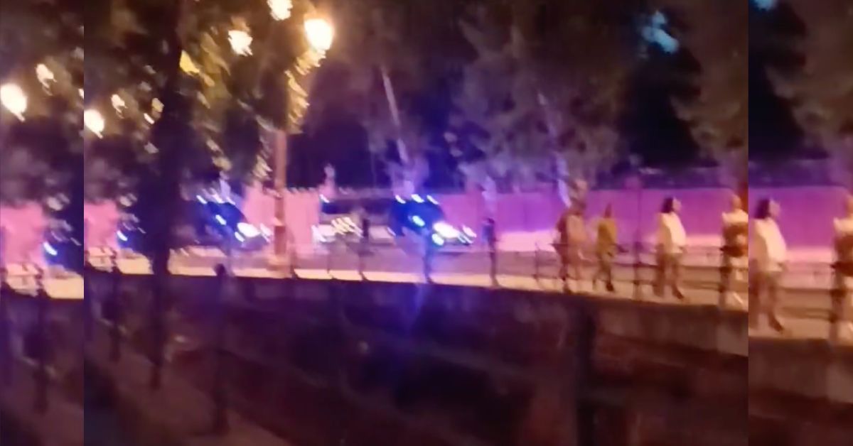 Presencial policla en la Universidad de Sevilla.